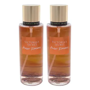 Victorias Secret  Amber Romance Fragrance Mist for Women - 8.4 oz - Pack of 2