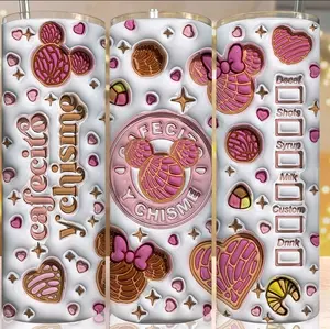 Cafecito y Chisme Concha Mickey Tumbler