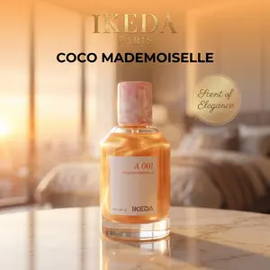 Ikeda Luxury Eau de Parfum 3.38 fl oz Clean Vegan Essentials Oils Long Lasting Unisex Fragrance for Everyday Wear Gifts Floral Citrus Scent Edp Scents long lasting perfume