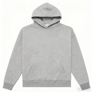 Oatmeal Hoodie with Logo Loose FitTrendy Streetwear Beige Pullover Long Sleeve Fall Streetwear Men's Casual Top, Long Sleeve, Menswear, Soft Fabric Style clothing brand TikTok shop