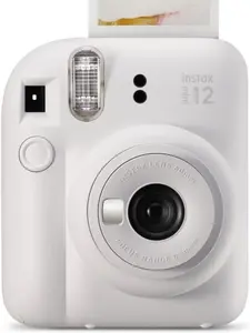 FUJIFILM INSTAX MINI 12 Instant Film Camera (Clay White)