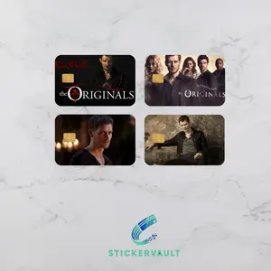 The Originals Klaus Mikaelson Debit Credit Card Vinyl Stickers -Small Chip