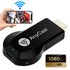 HDTV Wireless Display Adapter WiFi 1080P Mobile Screen Mirroring Receiver Dongle to TV/Projector Receiver Support Android Mac iOS Windows,Streaming Media Wireless HDMI Transmitter Receiver