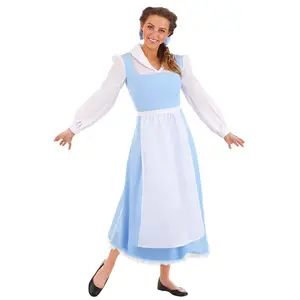 Beauty and the Beast Belle Blue Costume Dress for Women (© Disney)