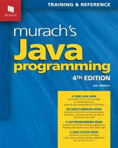 USED-Murach's Java Programming: Training & Reference by Joel Murach (Paperback)