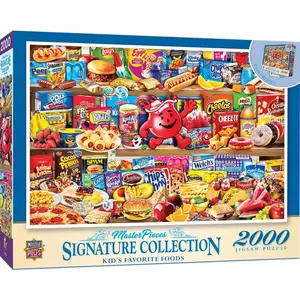 Signature Collection - Kids' Favorite Foods 2000 Piece Puzzle