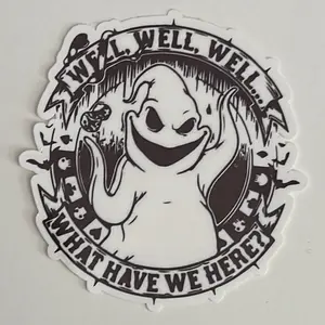 Oogie boogie sticker 3”x3”