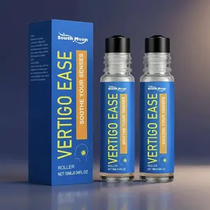 [buy one free one] Vertigo Ease Aromatherapy Roll -Essential Oils for Dizziness & Nausea -10ml
