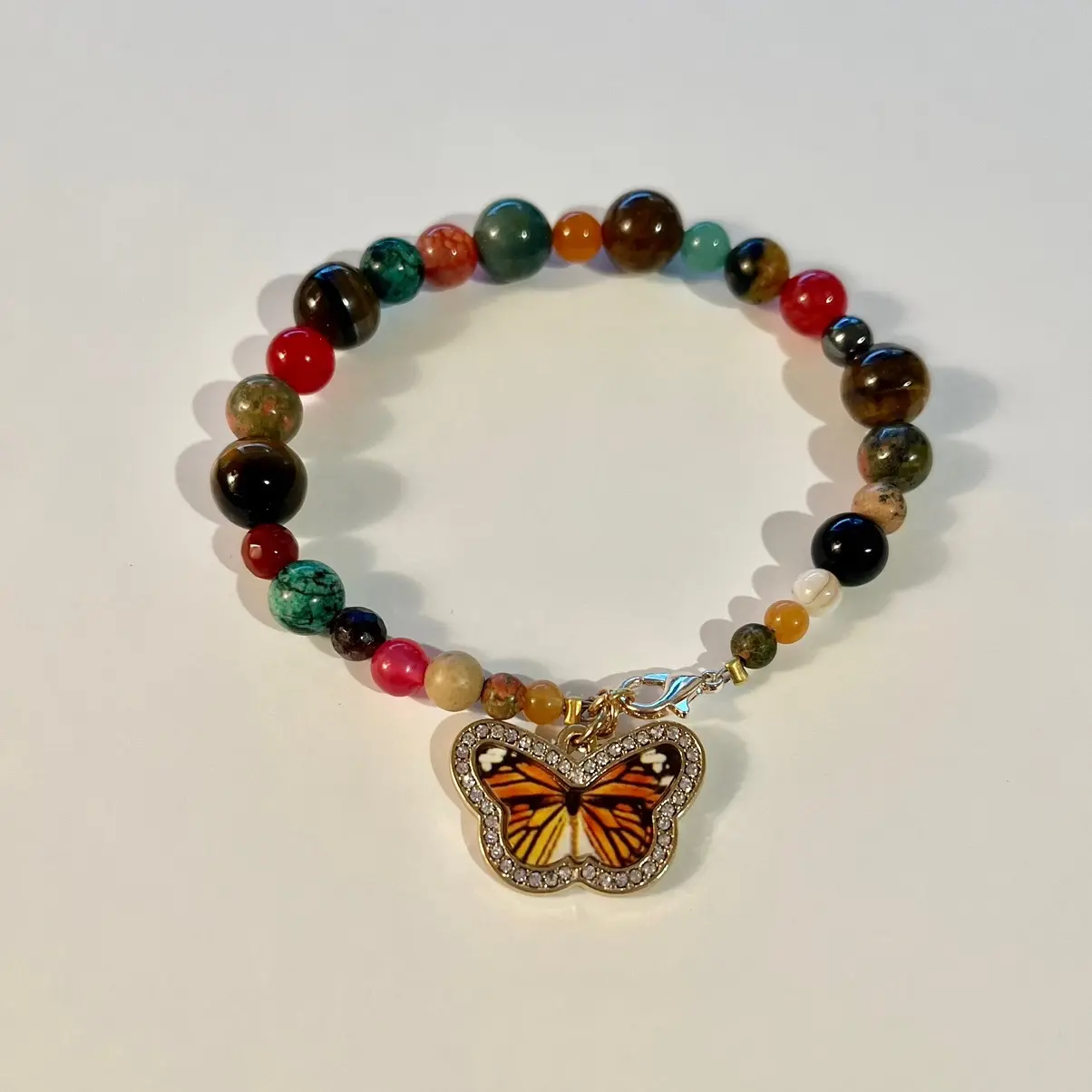 Monarch Charity Charm Bracelet