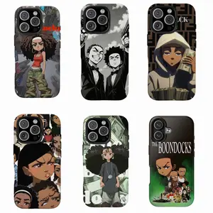 The Boondocks Phone Case Compatible with iPhone X, 11, 12, 13, 14, 15, 16, 17 & more – check our available sizes. L
