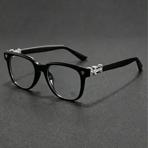 2026 Classic Flat Lens Glasses, Elegant High Iq Style, Unisex Durable Frame, Ultra-Light, Suitable for Work and Daily Use Lightweight Eyewear blue lights glasses