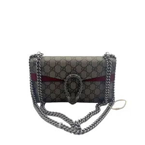 Pre-owned GUCCI Used H6 brown crossbody bag with monogram 02408