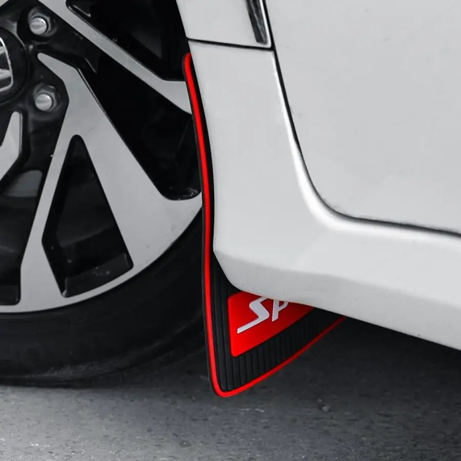 Universal Car Mud Flaps, Front & Rear Splash Guards with Screws, Auto Accessories, Car Exterior Accessories for Cars & SUVs
