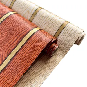 Gold Border 3D Grille Self-Adhesive PVC Wallpaper, Luxury Hotel Background Wall DIY Decoration, Home Decor Building Material