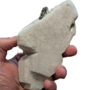 Green Tourmaline on Albite gun- Northern Pakistan