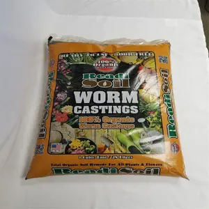 212 MAIN Readi Soil RSWC30 100% Organic Worm Castings, 1 cu. ft. Garden Soil with Peat Moss and Fertilizer for Home Improvement Gardening, Organic Mix