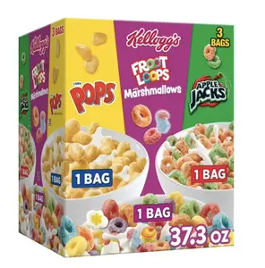 Kellogg's Cereal, Variety Pack, 37.3 oz.