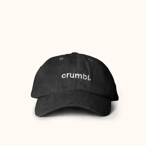 Black Corduroy Cap