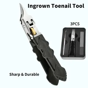 Non-Slip Handle Nail Clipper Set with Ultra-Sharp Blade, Precision Entry, Professional Grade Salon Manicure Tool, Durable Safety Structure, Nail Care Tool