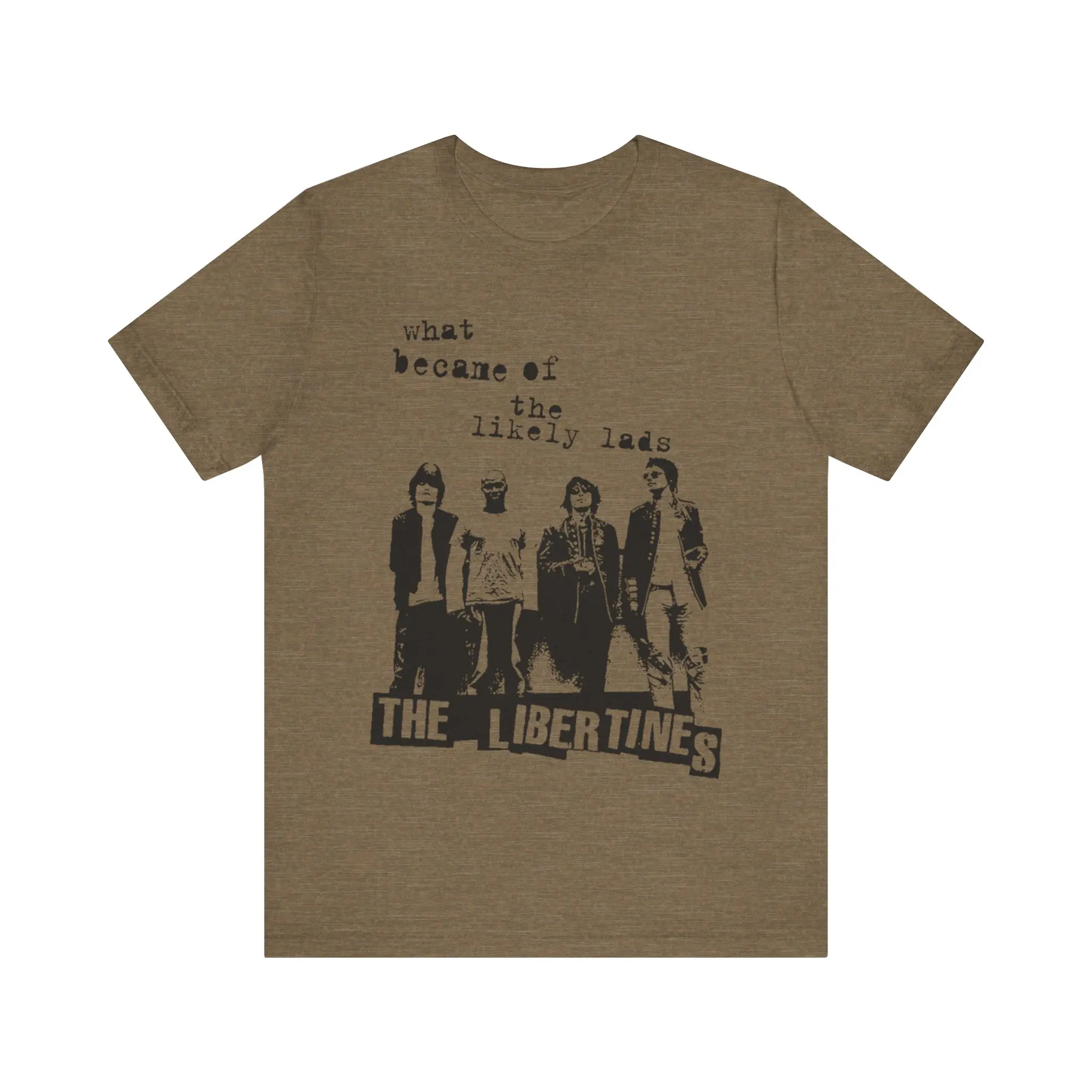 The Libertines Logo Unisex Tee, Band Fanart T-Shirt, Sweater with The Libertines Logo, Music Merchandise, Indie Band Tee
