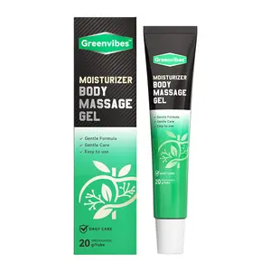 Greenvibes 5 Moisturizing massage gel, with natural herbal ingredients, gentle and non-irritating.