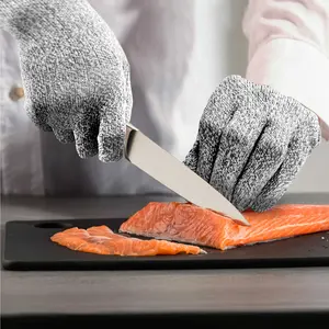 Evridwear Cut Resistant Gloves Food Grade Level 5 Kitchen Safety Protection