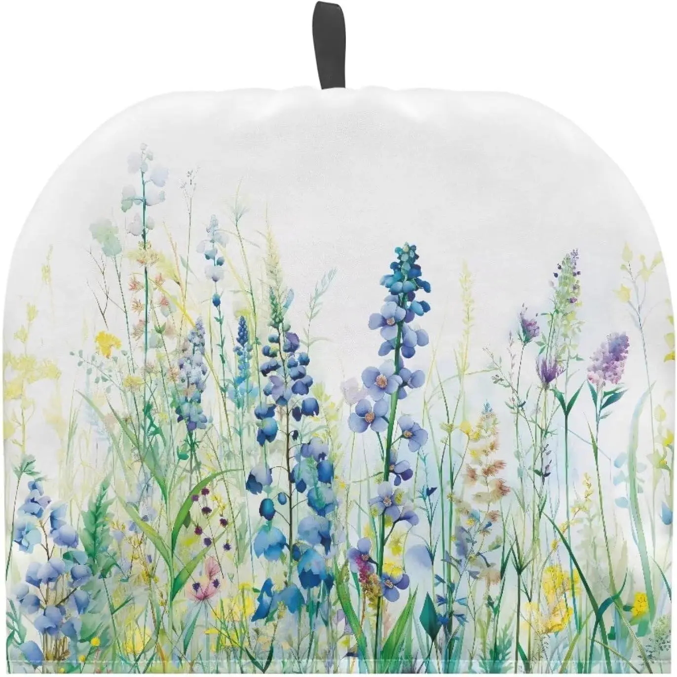 Insulated Tea Cozy Teapot Dust Cover Warming Tea Kettle Quilt Home Kitchen Decoration Creative Gifts for Women Wife Mom Blue Green Floral