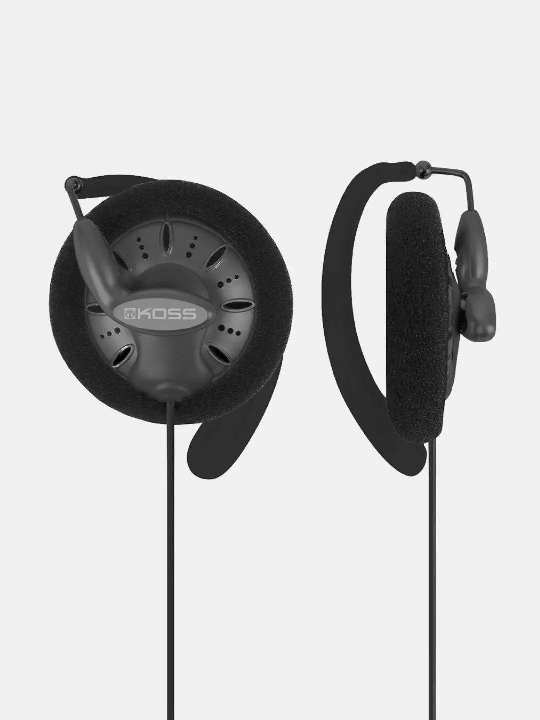 KSC75 Earclip Wired Headphones - High Fidelity HiFi Audio Jack Plug-In Wired Headphone for Phones & Electronics Audio Use