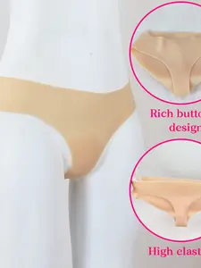 Silicone Hip Lift Panties, Thickened Panties, Seamless Hip Lift Pads, Hip Enhancement Panties, 1.2CM Thickness (Four Skin Tones Available) Underwear
