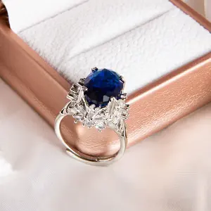 Lovful | Rhodium plated Zirconia Ring FREE SIZE