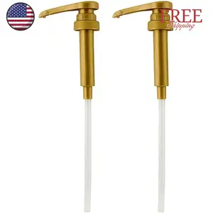 Syrup Pump Compatible with Torani, DaVinci and Skinny (Set of 2)