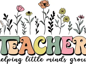 Premade Gangsheet (TEACHER) | DTF transfers | Ready to press | Direct to film Transfer | Quick shipping| Premade gang sheet |