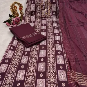 Sharara suit pure georgette