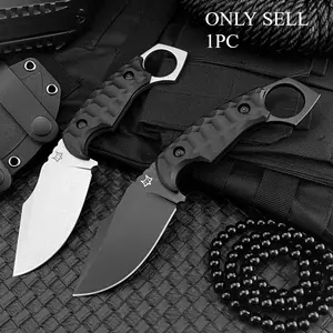 High-Hardness Jungle Folding Knife with Sheath, 5Cr13Mov Blade, Nylon Fiber Handle—Camping, Outdoor, EDC, Cutting, Survival, Multi-Purpose, Adventure, Rescue Tool, Gift