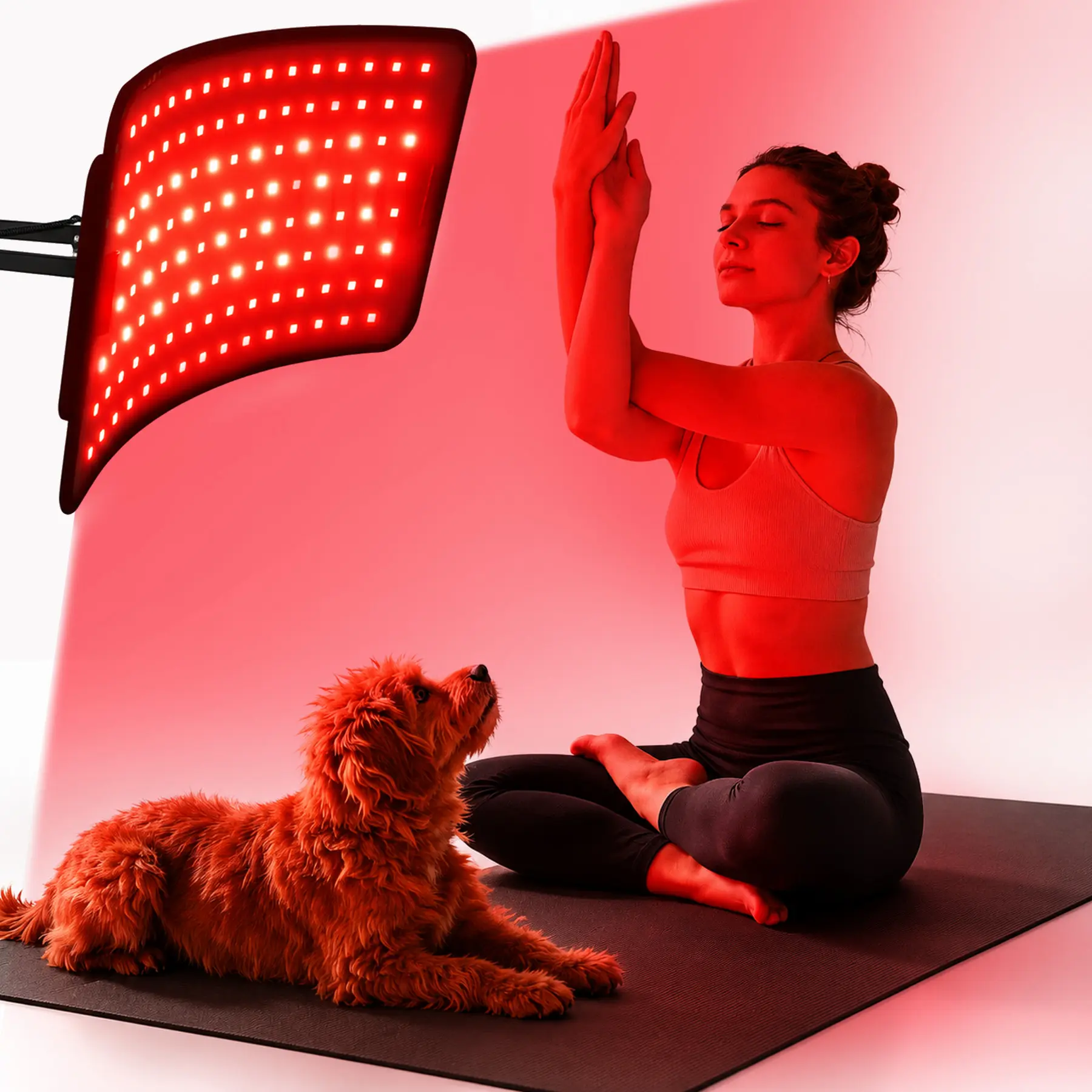 INIA GLOW FLEX 1064nm Deep-NIR Red Light Therapy System, From Full-Body Panel to Wearable Wellness, Cordless Body Strap for Relief, Sleep & Full-Body Glow,Summer Beauty Gift Ideas