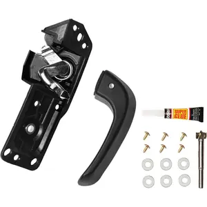 Interior Door Handle Front Left Drivers Side Compatible with 2007-2014 Chevy Silverado 1500/2500/3500 Tahoe Suburban Avalanche GMC Sierra Yukon Cadillac Escalade ESV/EXT,Replaces OEM #   20833606, 80374