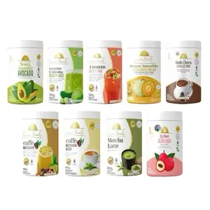 LS Collagen Beauty Drink by Anna Magkawas – | Marine Collagen + L-Carnitine + Antioxidants | 9 Delicious Flavors | Glowing Skin & Wellness Drink Mix – 1 Pack Only