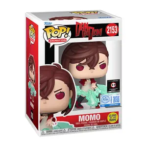Funko Pop! Dandadan - Momo (Glow) (Chalice Collectibles) #2153 Exclusive Collectible Pop Vinyl Figure