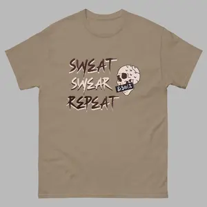 BBLVD - Unisex Sweat,Swear,Repeat T-Shirt.