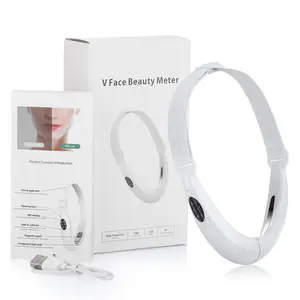 EMS Microcurrent Facial Slimming Device, Vibration Massage for Chin and Face, Beauty Tool for Contouring and Sculpting, Non-Surgical Facelift, Microcurrent Devices