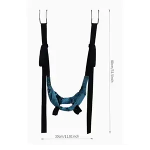 Neck Traction Hammock Cervical Traction Device for Home Use Over Door Hanging Neck Stretcher Portable Upgraded Neck Decompression for Pain Relief Relaxation