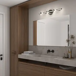 Coda modern LED bathroom vanity light 5 CCT Coda modern LED bathroom vanity light 5 CCT