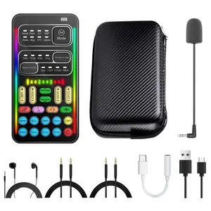 i9 sound converter 16 kinds of voice changes, 8 fixed sound effects, 10 electronic music modes, compatible with Apple, Android, PS4/PS5/Xbox/PC/laptop #SummerVibes