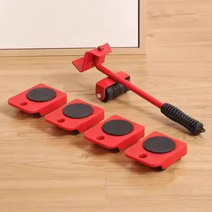 Moving Made Easy Heavy Object Mover Furniture Moving Tool Heavy-Duty Furniture Relocation Dolly Heavy-Duty Casters for Large Furniture