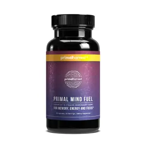 Primal Mind Fuel - A Premium Nootropic Supplement With Cogniplex and 11 Nootropic Ingredients For Daily Performance And Energy. 30 Capsules