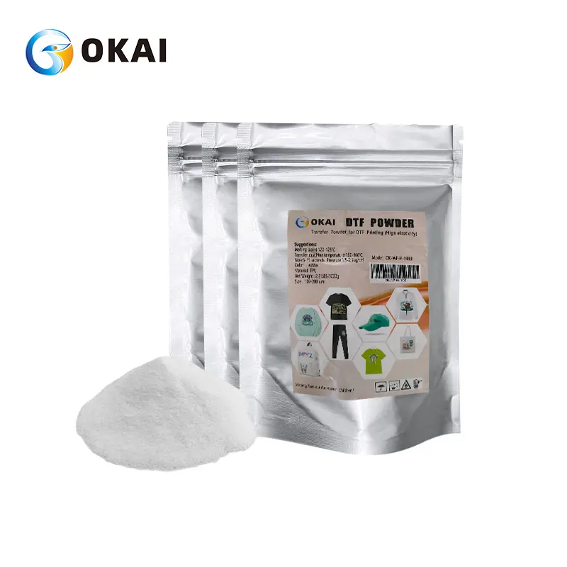 OKAI White Powder 1KG – Printing Adhesive Powder