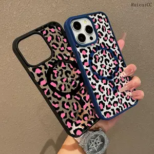 Premium Case for iPhone11/12/13/14/15/16/promax Stylish Pink Leopard Pattern y2k cased Ready, Anti-Fall, Springtok and Ultra-Thin Design |     Perfect for Everyday Use