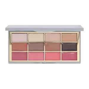 Sculpting Face Palettes 12 Highly Pigmented Shades for Color Correction Contour Highlight & Cream Blush Perfect for Depth and Dimension