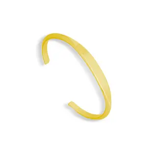 EVRY JEWELS Gold or Silver Plated Women's Timeless Bangle Bracelet