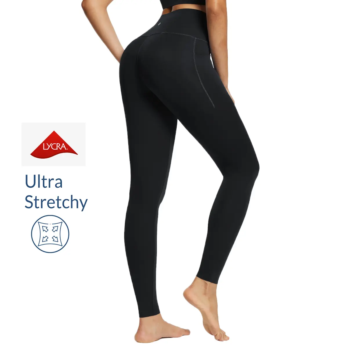baleaf Women's Freeleaf Customizable Seamless Leggings, High Waisted Tummy Control Yoga Pants with Deep Pockets for Gym Workout, Fitness Seamless, Fitness Training Pant